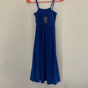 Midnight blue dress